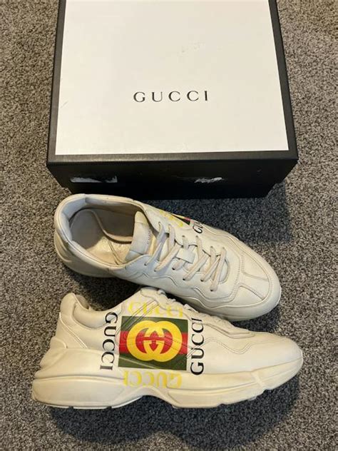 gucci rhydon tumblr|Gucci chunky running shoes.